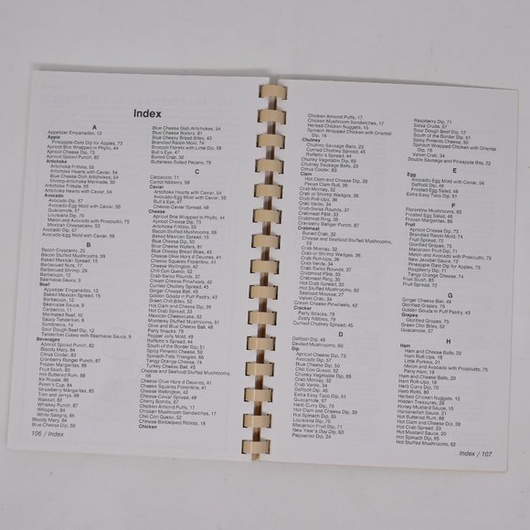 Appetizers Southern Style Junior League Greensboro NC 1992 Vintage Cookbook Food - Picture 15 of 16